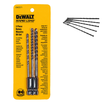 HEX MASONRY BIT SETS