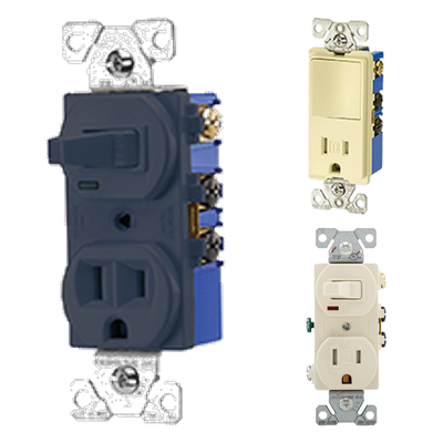 SWITCH RECEPTACLES