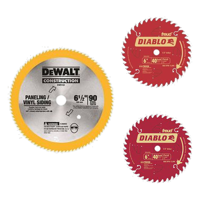 CARBIDE TIPPED BLADES