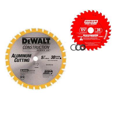 LESS THAN 5-1/2" BLADES