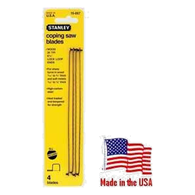 COPING SAW BLADES