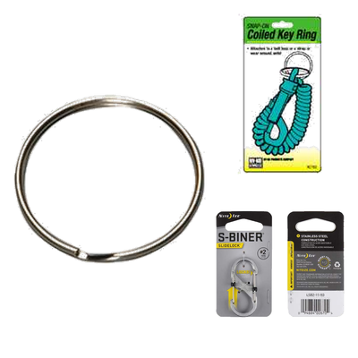 KEY CHAINS & RINGS