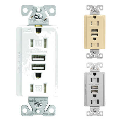 USB RECPETACLES