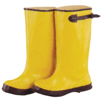 YELLOW OVERSHOE BOOTS SIZE 10