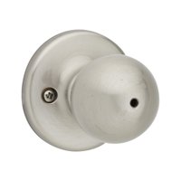 Polo Privacy Door Knob, Satin Nickel