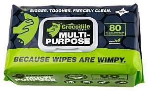 Multi-Purpose Biodegradable Cleaning Cloths, 80 Pack