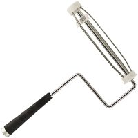 9 in 5-Wire Paint Roller Frame, Chrome-Plated 5/16 in Shank