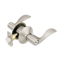 Accent Keyed Entry Lever Lockset, Satin Nickel, Grade 2