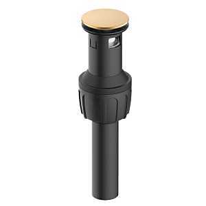 Push Pop-Up Drain Champagne Gold