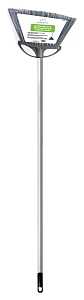 Poly Angle Broom, Black, 13 in