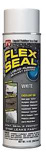 Rubberized Sealant Spray, White 14 oz