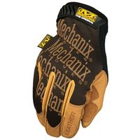 DuraHide Leather Mechanic Gloves XL Tan Hook-and-Loop Cuff