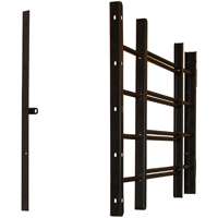 GUARD WINDOW ADJ 4BAR BLACK