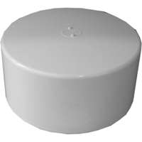 CAP DRAIN PVC SOL WEND 6IN