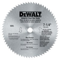 CIRC SAW BLADE 7-1/4 68T STEEL