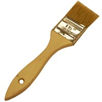 Paint Brush 1-11/16 in Bristle Wood Handle Tin-Plated Steel Ferrule