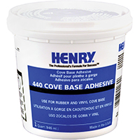 ADHESIVE COV BASE HENRY 440 QT
