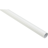 CLOSET ROD STL WHT 1.32INX6FT