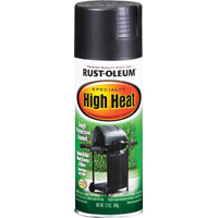 PAINT SPRAY HI HEAT BLACK 12OZ