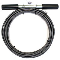 AUGER DRAIN 1/4IN X 25FT BLACK