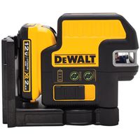 Green 5-Spot + Cross Line Laser Level with Bracket