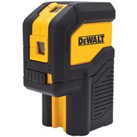 3-Beam 3-Dot Red Laser Level, 100 ft Range, 1/4 in Tripod Thread