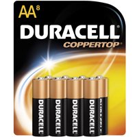 BATTERY ALKALINE CU TOP 8/AA