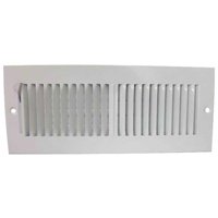 ProSource SW02-12X4 Sidewall Register, Steel, White USEM70142
