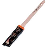 1 in Angled Sash Paint Brush Poly Blend Wood Handle