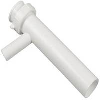 1-1/2 in x 8 in Direct-Connect Dishwasher Tailpiece, White