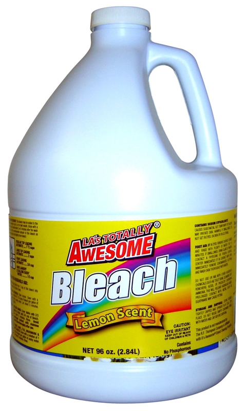 Lemon Scent Liquid Bleach, 96 oz