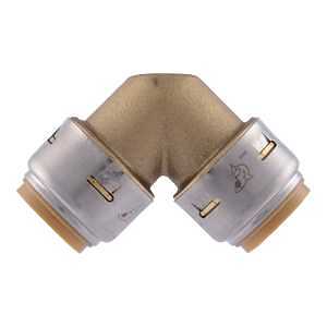 90 Degree Brass Elbow Fitting 3/4 in x 3/4 in