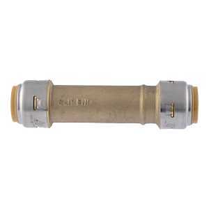 3/4 in Brass Push-to-Connect Slip Coupling