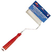 4 in Mini Roller with Frame, 3/8 in Nap, Threaded Handle