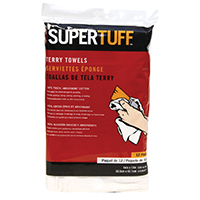 COTTON TERRY TOWELS 14X17IN