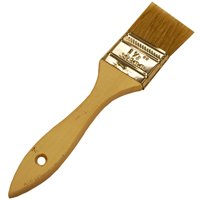 2 in China Bristle Paint Brush with Wood Handle and Steel Ferrule