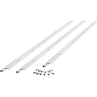 M-D 91850 JAMP WEATHERSTRIP ALUMINUM/VINYL WHITE
