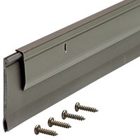 DOORSWEEP ALUM/VINYL BRZ 36 IN