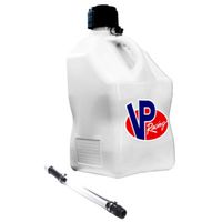 5 Gallon White HDPE Motorsport Utility Container