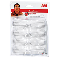 Contractor Indoor Safety Glasses with Clear Lens