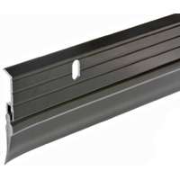 DOORSWEEP ALUM/VINYL BRWN 36IN