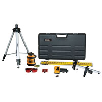 Rotary Self-Leveling Laser Level Kit, Red Laser