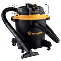 12 Gal Wet/Dry Shop Vacuum 5.5 Peak HP 120V Black