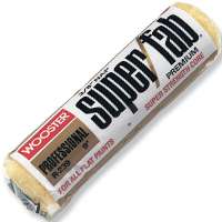 9 in Paint Roller Cover 1-1/4 in Nap Golden Yellow Fabric