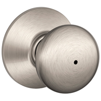 Plymouth Privacy Door Knob, Satin Nickel Finish