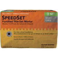 MORTAR THIN SET GRAY 25LB