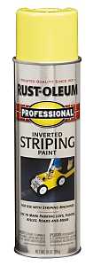 Yellow Striping Paint Spray, 18 oz Aerosol Can