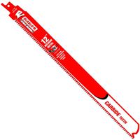 12 in Carbide Reciprocating Saw Blade 10 TPI for Medium Metal