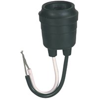 SOCKET LAMPHLDR BLK 600W 600V
