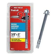 RED HEAD 3/8 X 5 ANCHOR WEDGE